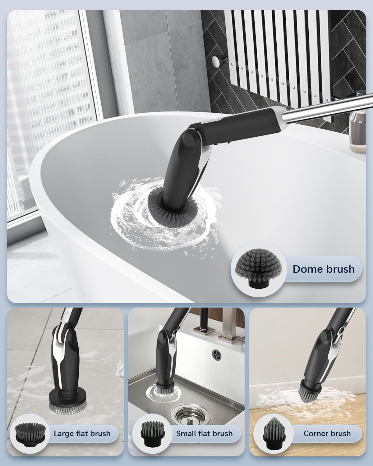 Effortless Clean Electric Scrubber™